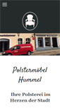 Mobile Screenshot of polstermoebel-hummel.de